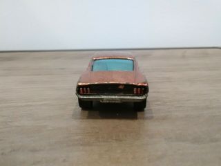 Hot Wheels Red Line 1968 Custom Mustang,  Copper,  in 4