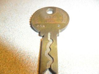 Mills Slot Machine Style Key Says Epco Bell From The Vending Machine Co.  N.  C.