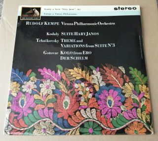Kodaly,  Tchaikovsky,  Gotovac - Rudolf Kempe HMV ASD 494 ED1 LP 2
