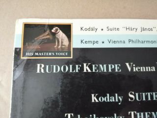 Kodaly,  Tchaikovsky,  Gotovac - Rudolf Kempe HMV ASD 494 ED1 LP 3