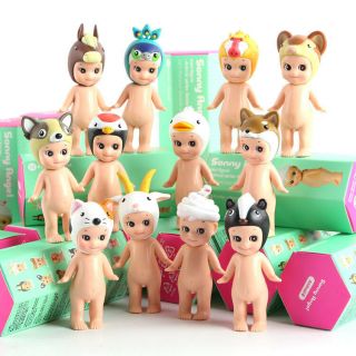 12pcs/set Sonny Angel Animal Series Version 4 Cute Mini Figure Toy