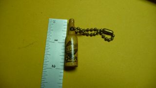 Breweriana Black Diamond Beer Mount Carmel Pa Wooden Keychain From Beer Can Coll