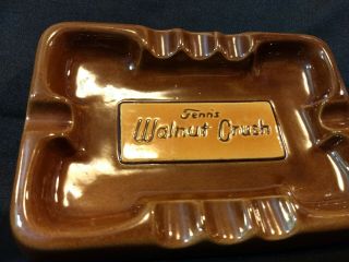 RARE Vintage Fenn ' s Walnut Crush Candy ASHTRAY Tobacco Sioux Falls Advertising 6