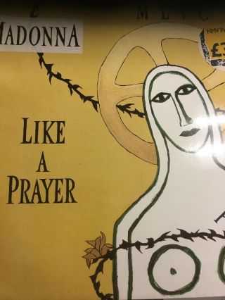 Madonna Like A Prayer,  12 Inch Vinyl Record