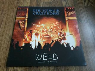 Neil Young & Crazy Horse - Weld 2lp 1991 Reprise Barely Played Near