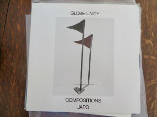 Globe Unity Orchestra Composiitons Evan Parker Steve Lacy Paul Lovens Japo 027lp