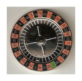 Roulette Poker Weight Card Guard Commerative
