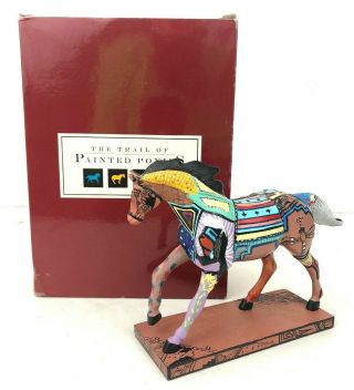 Trail Of Painted Ponies Indian Summer Retired 1e/8779 Resin Horse Statue