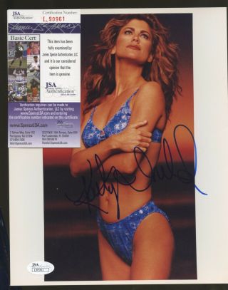Kathy Ireland Actress Model Signed 8x10 Photo Auto Autograph Jsa