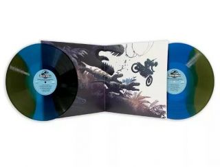 Jurassic World Soundtrack - Mondo - Vinyl Lp - Green Blue Stripe