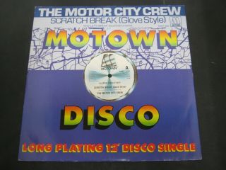 Vinyl Record 12” The Motor City Crew Scratch Break (16) 41
