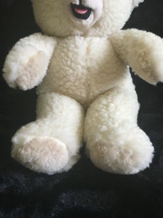 Vintage 1985 Snuggle Bear Lever Brothers Russ Berrie Stuffed Animal Plush 14” 4