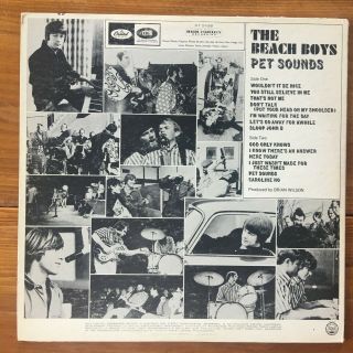 The Beach Boys – Pet Sounds – Surf Rock - Psych Rock Vinyl LP – Stereo 2