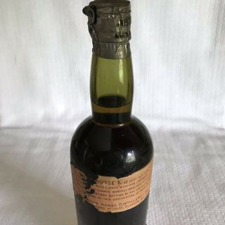 Vintage Rare White Horse Cellar Blended Scotch Whiskey Bottle (Metal Spring Cap) 4