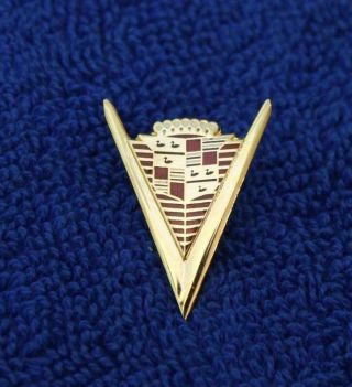 1947 Cadillac Pin Hat Lapel Crest Emblem Accessory Eldorado Badge Logo Grille 60