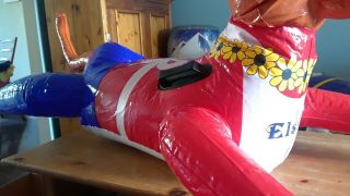 VTG BORDEN - ELSIE THE COW Inflatable Raft - air mattress advertising pool float 2