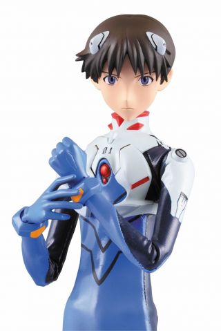 Rah Real Action Heroes Evangelion Ikari Shinji Figure Medicom Toy Japan