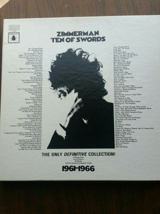 Bob Dylan - Ten Of Swords - Mega - Rare Orig Tarantula 10lp Box Set In Nm Conditio