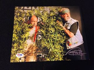Tommy Chong Signed Autograph 8x10 Photo PSA DNA - Up In Smoke Cheech 2