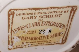 Vintage 1970 Gary Schildt Royal Crown Whiskey Decanters Lewis & Clark 8