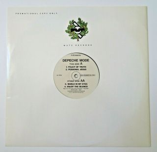 Depeche Mode Violator Rare Uk Promo Sampler Lp 12 " Vinyl Pstumm64 4 - Tracks Vgc