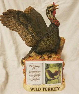 Wild Turkey Lore Series Ii 4 1982 Porcelain Decanter