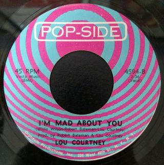Lou Courtney Hey Joyce / I ' m Mad About You 1967 USA 45 SOUL 2