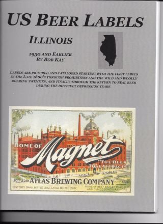 Us Beer Labels,  Illinois (il) - Book