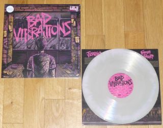 A Day To Remember Bad Vibrations Lp  Green - Pink Vinyl Pierce The Veil