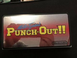 Mike Tyson’s Punch Out Playchoice 10 Topper Marquee Display Pc10