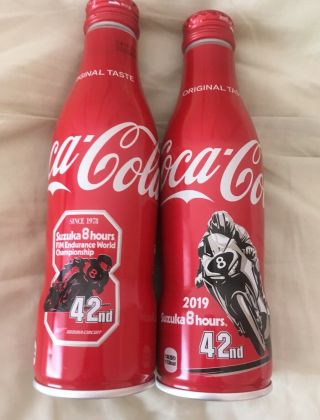 (2) Diff 2019 Coca Cola Japan Suzuka 42nd 8 Hour Motor Race Limited Slim Bottle