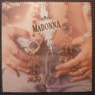 Rare Still Madonna Like A Prayer 1989 12 " Vinyl Record Lp U.  S.  Club Press