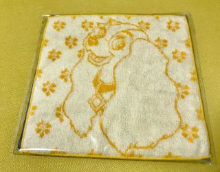 Jds Disney Store Japan Lady & The Tramp Hand Towel Set Not In Stores