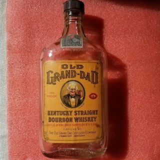 Vintage Old Grand Dad Whiskey 1945 Tax Stamp One Pint.