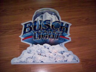 Busch Light Beer Tin Sign Bar Signs