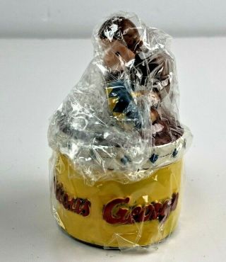 1997 Vintage Curious George Mini Box Cake Monkey by Vandor,  Open Box 3