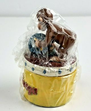 1997 Vintage Curious George Mini Box Cake Monkey by Vandor,  Open Box 4