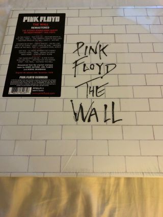 Pink Floyd The Wall Double Lp 2016 180 Gram Vinyl Remaster,