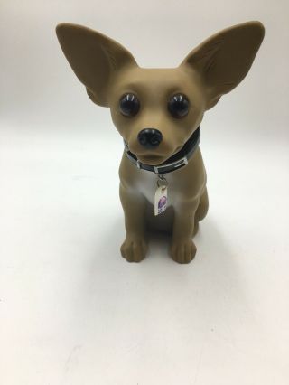 1998 Taco Bell Chihuahua Bobble Head Dog 7”