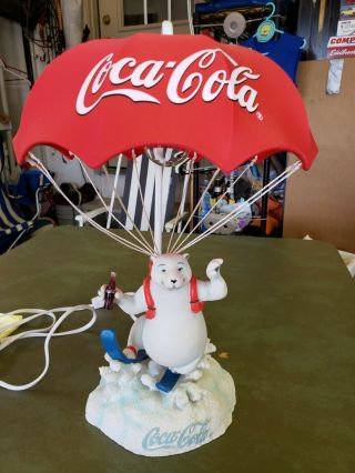 Coca - Cola Bear Lamp