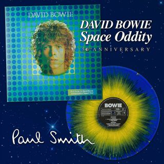 David Bowie Space Oddity Paul Smith Limited Edition Multi - Colour Vinyl -