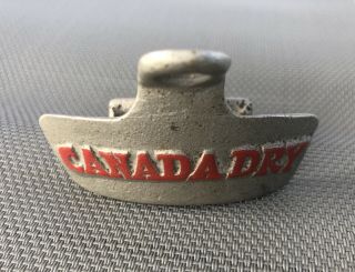 Vintage Starr X Canada Dry Embossed Bottle Opener Made In U.  S.  A