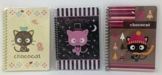 Sanrio Chococat Spiral Notebooks Set Small
