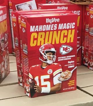 Patrick Mahomes Magic Crunch Cereal - Case Of 12 Boxes -