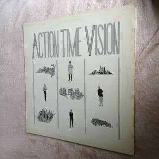 Alternative Tv - Action Time Vision Lp (damned/buzzcocks/sex Pistols/x - Ray Spex)