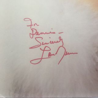 Lana Turner Hand - Signed Large Color Print 11 