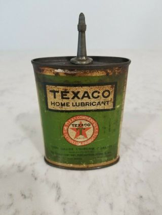 Texaco Home Lubricant Green Can