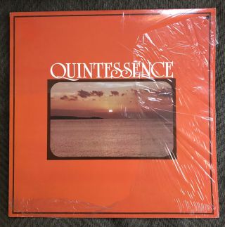 Quintessence Lp Rare Private Spiritual Jazz Funk M - Promo Stamped Shrink