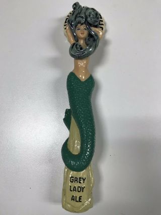 Cisco Grey Lady Ale Not Beer Tap Handle 10.  5 Inch Mermaid