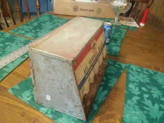 Vintage Tire Patch Metal Cabinet - the general tire with contentents 4